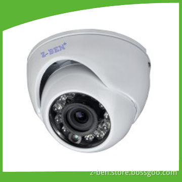 Color CCD Dome Camera with 10m IR Distance and 420 to 700TVL Resolution